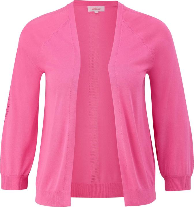Produktbild s.Oliver Strickjacke Strickjacke aus Viskose (40)