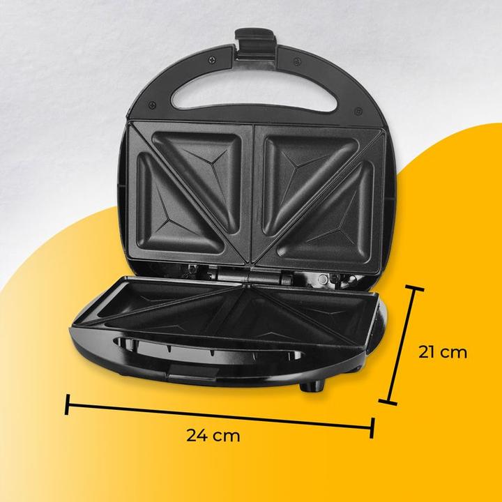 Produktbild Michelino Sandwichtoaster Sandwichmaker Toastgrill Kontaktgrill Paninipresse