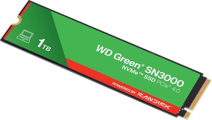 Actual product image WD Green SN3000 powered by SANDISK (1000 GB, M.2 2280)