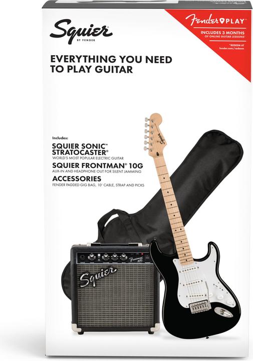 Produktbild Fender Sonic Stratocaster Pack (E-Gitarre, Pappel)