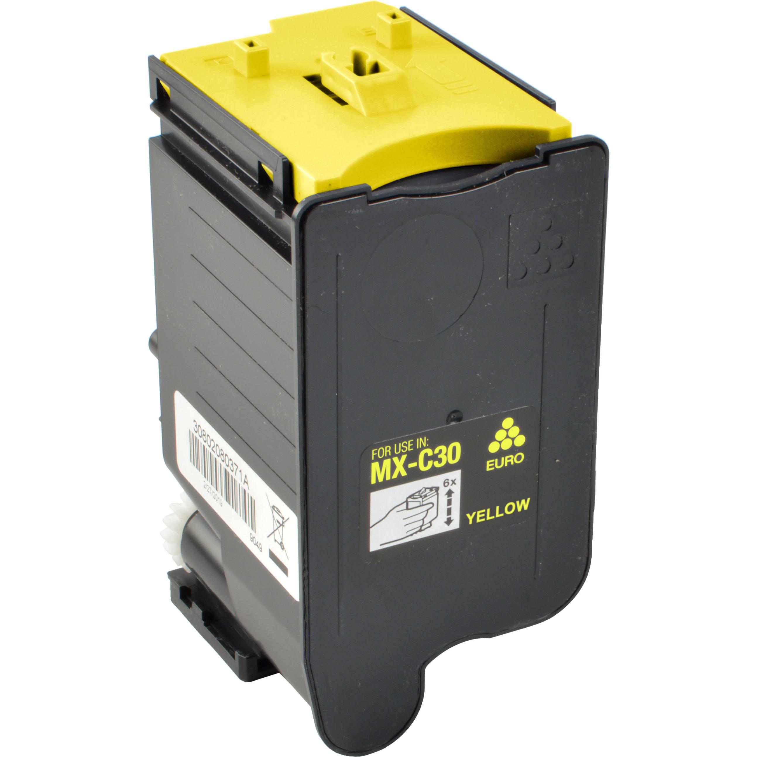Ampertec, Toner, Toner ersetzt Sharp MX-C30GTY yellow (Y)