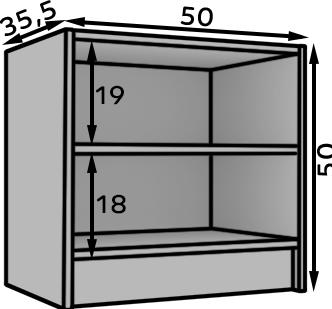 Produktbild ADRK Furniture Nachttisch I Atson