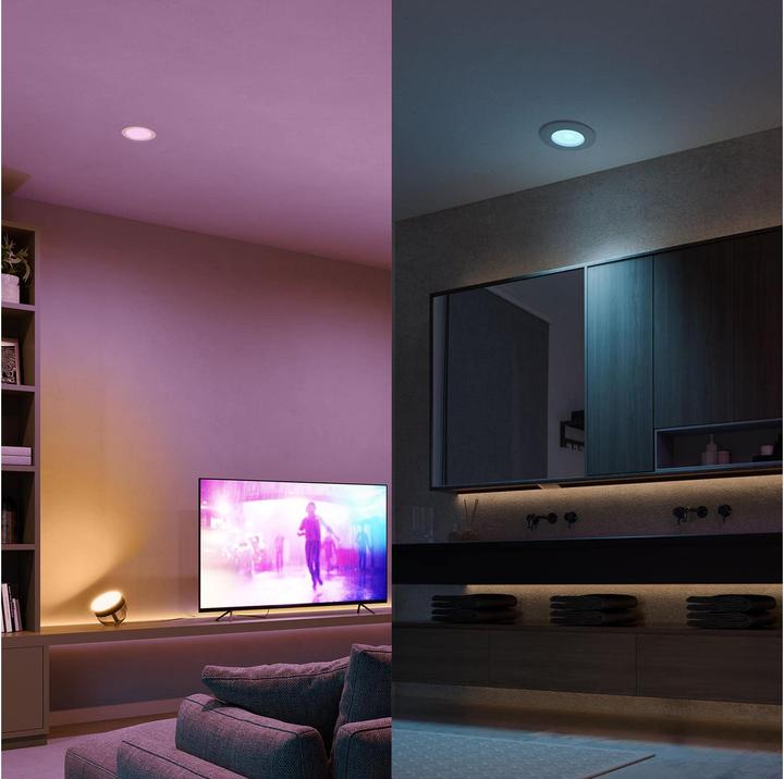 Produktbild Philips Hue White & Color Ambiance Slim Recessed (700 lm)
