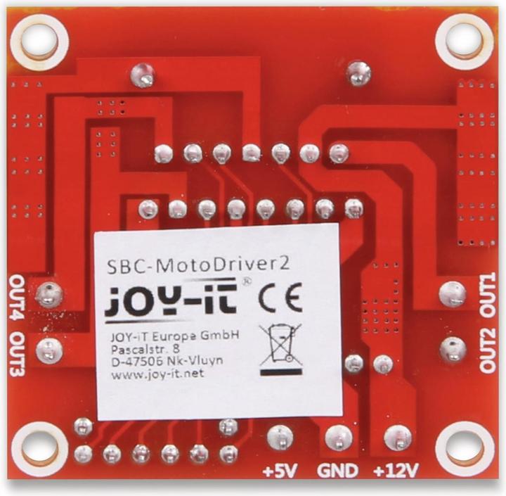 Produktbild Joy-it Entwickler-Platine SBC-MotoDriver2 Arduino Banana Pi Cubieboard pcDuino
