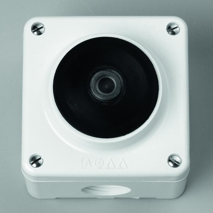Actual product image Mica AP wet light switch SCH3 gray
