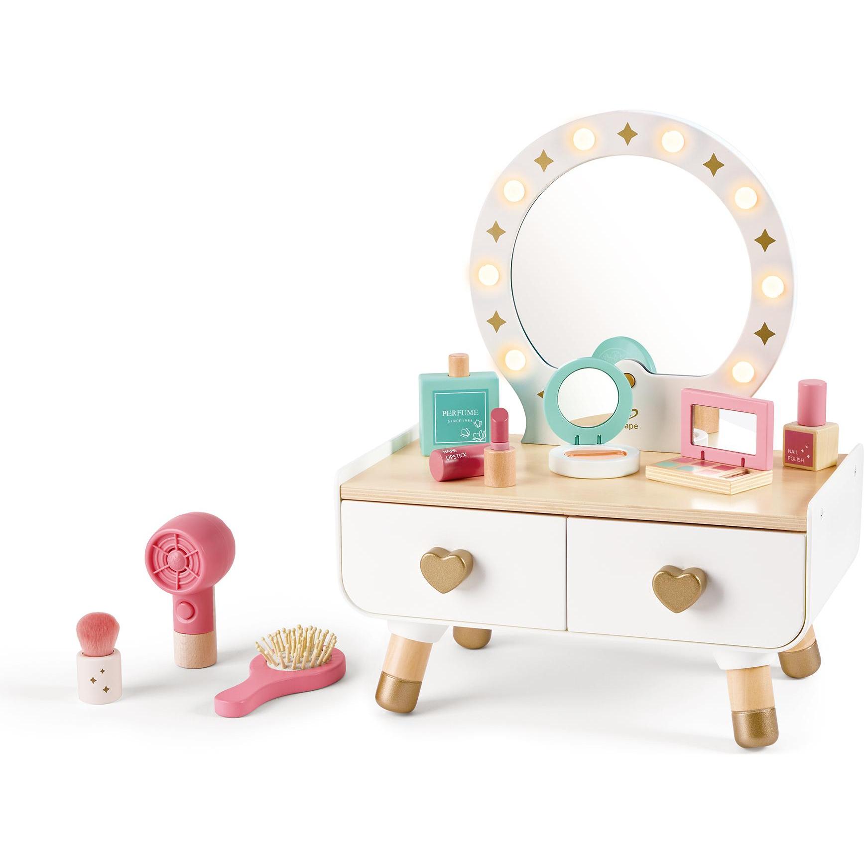 Hape, Schminktisch, Mein stylischer Schminktisch (33.4 x 41 x 21.5 cm)