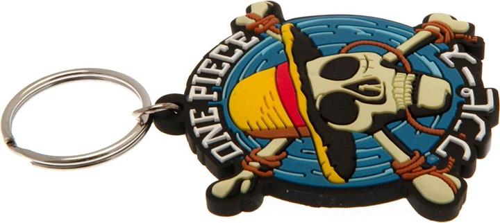 Actual product image One Piece Straw Hat Crew PVC Keyring