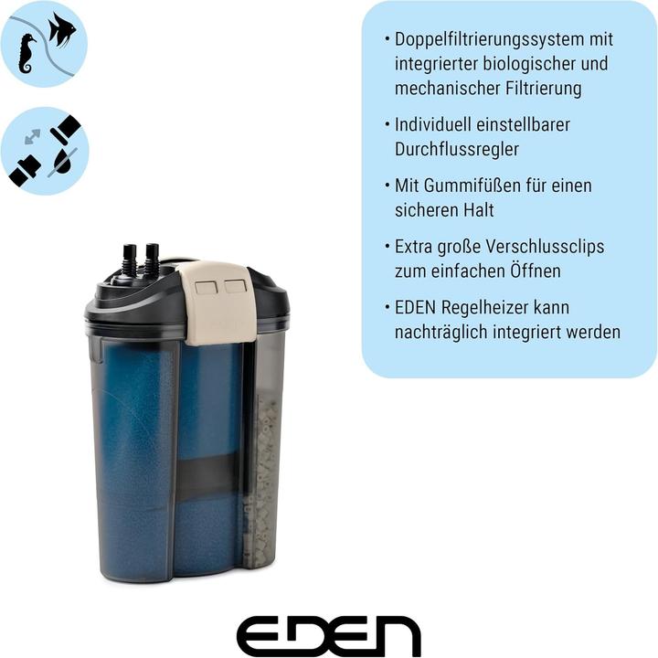Produktbild Eden WaterParadise 94073 FES 300 Aquarium-Aussenfilter (300 l, Aussenfilter, Süsswasser)