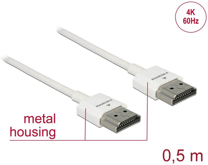 Actual product image Delock HDMI – HDMI (0.50 m)