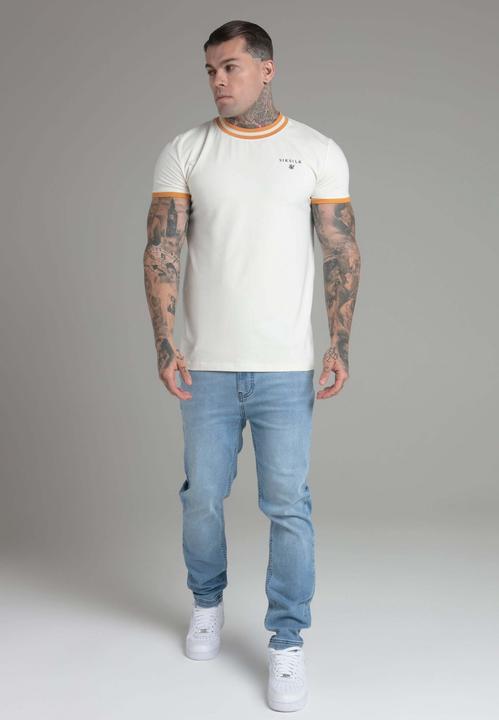 Immagine prodotto Siksilk T-shirt T-shirt Ringer in ecru (M)