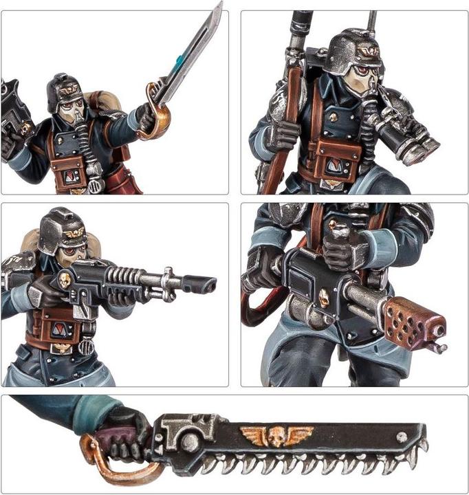 Produktbild Games Workshop Warhammer 40k - Astra Militarum Death Korps de Krieg (Kunststoff)