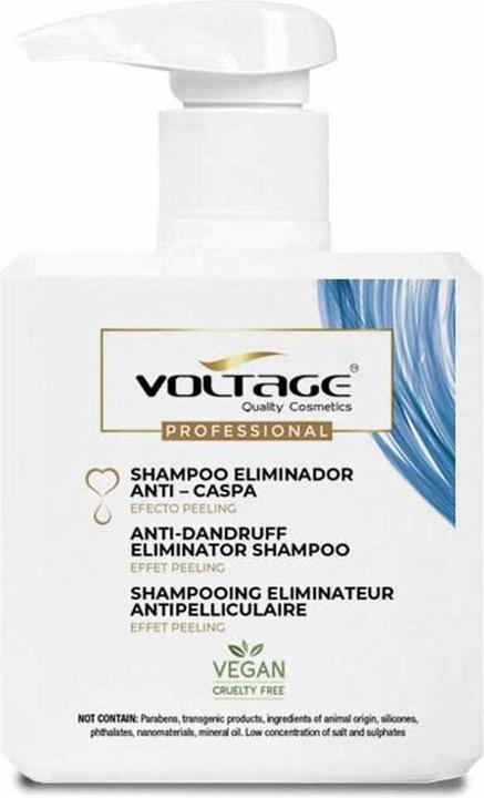 Actual product image DVA Electric ANTI-CASPA champú efecto peeling 500 ml (450 ml, Liquid shampoo)