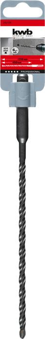 Image du produit kwb Mèches HB 44 SDS plus pour marteauxperforateur, 210/150 mm, ø 6.0 mm (6 mm)