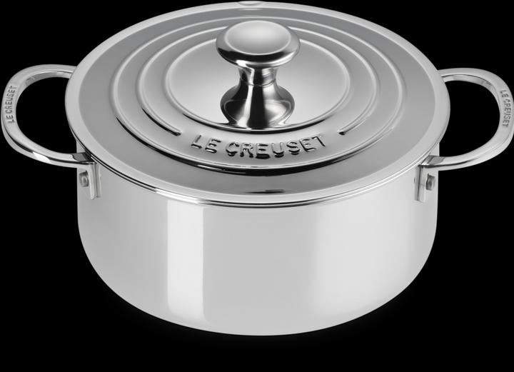 Actual product image Le Creuset 3-ply Plus (20 cm, Pot, Stainless steel)