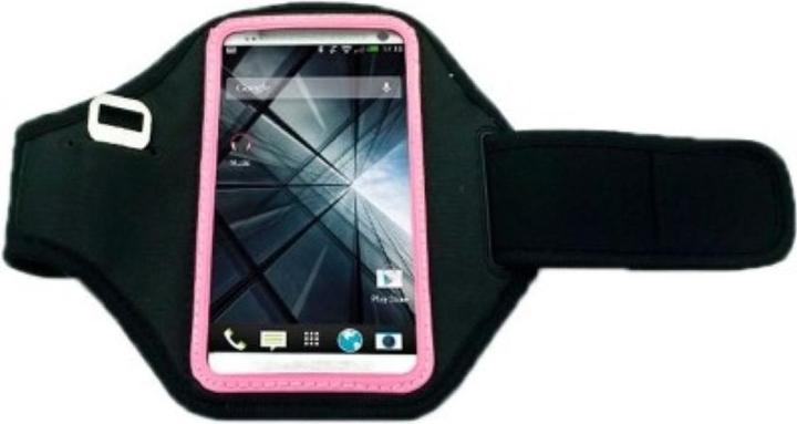 Actual product image König Design Sport Armband Case for Mobile HTC One M7 Pink
