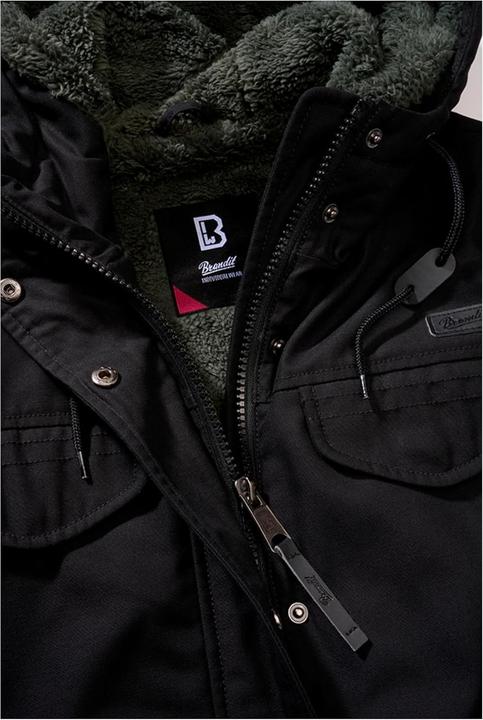 Actual product image Brandit Women's Marsh Lake Parka size XS colour black (XS)