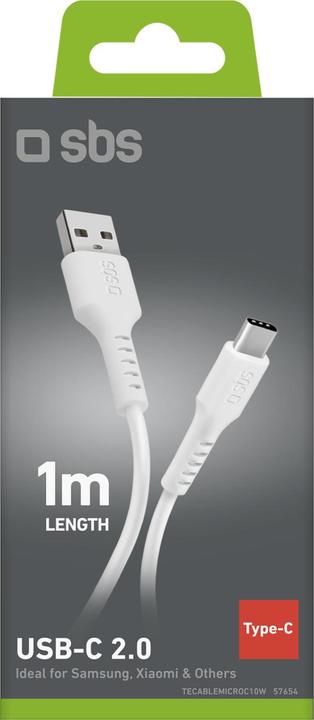 Actual product image SBS Cable (USB A, USB C, 1 m (1 m, USB 2.0)