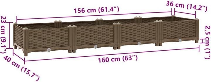 Produktbild vidaXL Hochbeet