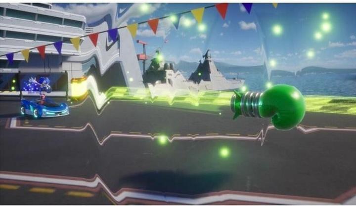 Actual product image Sega Sonic Racing: CrossWorlds (PS5, FR)