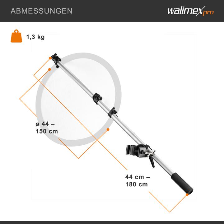 Actual product image Walimex Reflector holder with clamp (Mounting)