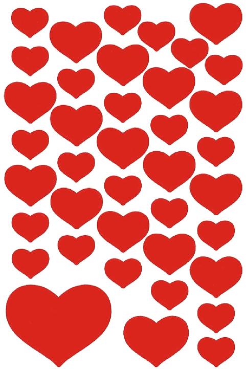 Produktbild HERMA Sticker Herzen