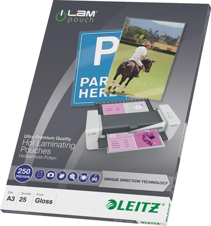 Produktbild Leitz Laminierfolie (A3, 25 Stück, 250 µm)