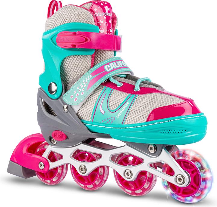 Produktbild California - Inliners w/light Size 31-34 - Green (24938)