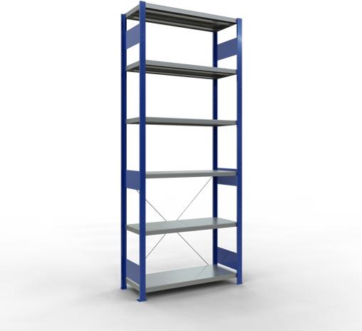 Actual product image Schulte Lagertechnik MULTIplus250 basic racking system with cross braces