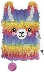 Actual product image St. Majewski Tagebuch mit Vorhängeschloss A5/96K, haariges Lama (A5, Lined)