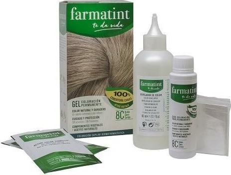 Produktbild Farmatint Classic 8c Hellblond Asche 135ml (Hell aschblond)