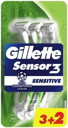 Actual product image Gillette Sensor3 Sensitive (5 x)