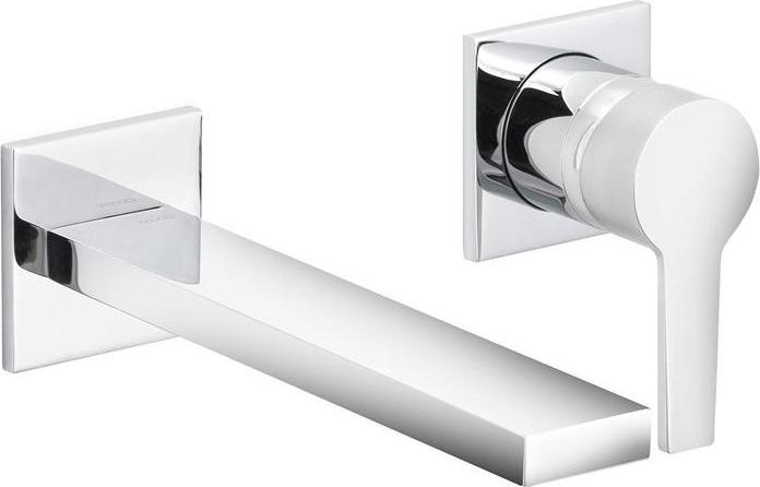 Keuco Eéngreeps wastafelmengkraan EDITION 11 DN 15 f UP Mont Ausldg 219mm verchroomd Projectie 219 mm