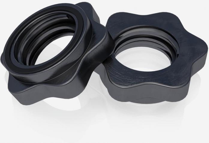 Image du produit Gorilla Sports Ensemble de barres d'haltères courtes (2 pièces)