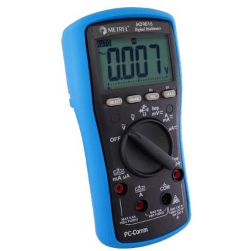 Thumbnail - Metrel, Multimeter, Hand-Multimeter digital MD 901 (CAT II 1000V, CAT III 600V)
