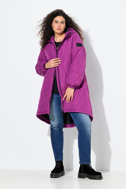Actual product image Ulla Popken Lightly Quilted Water Repellent Coat