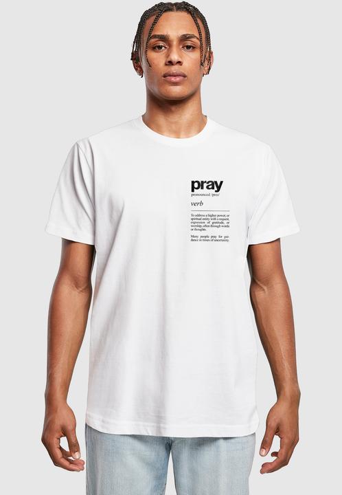 Produktbild Mister Tee Pray Definition Tee - 139143 (S)
