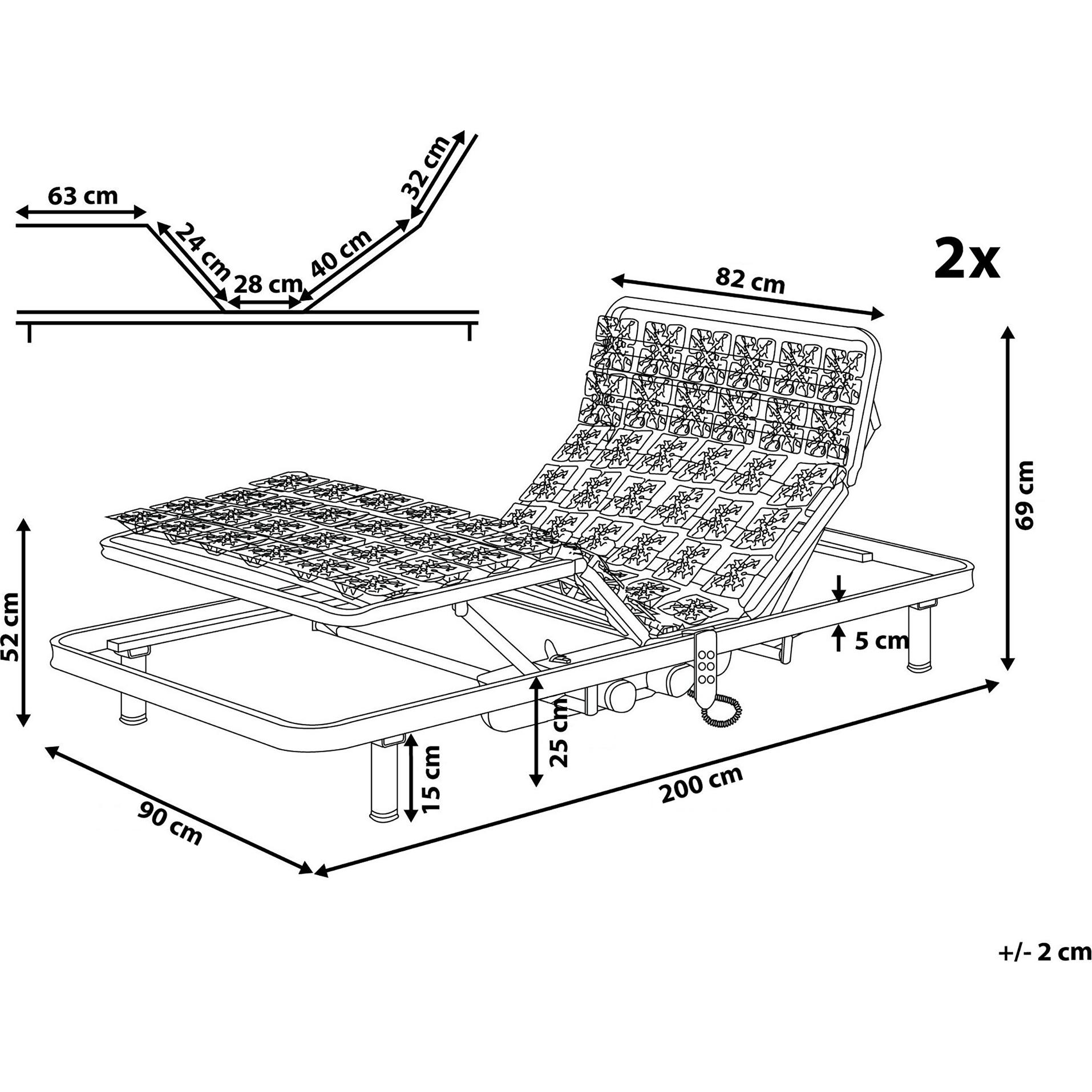 Thumbnail - Beliani, Lattenrost, Star