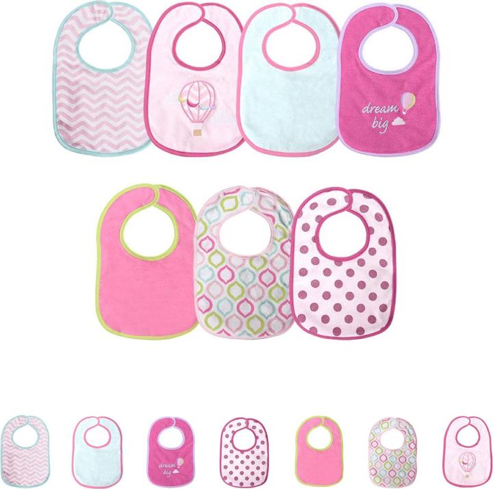 Actual product image Baby Care Baby bib 7-piece set (1 months)