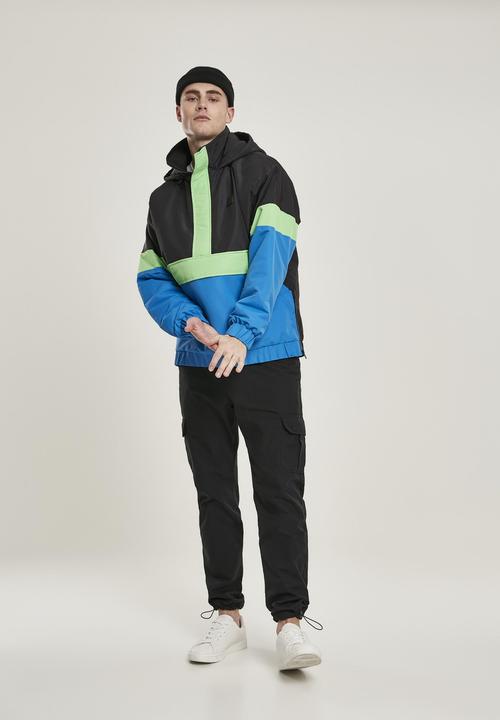 Produktbild Urban Classics 3-Tone Neon Mix Pull Over Jacket (XS)