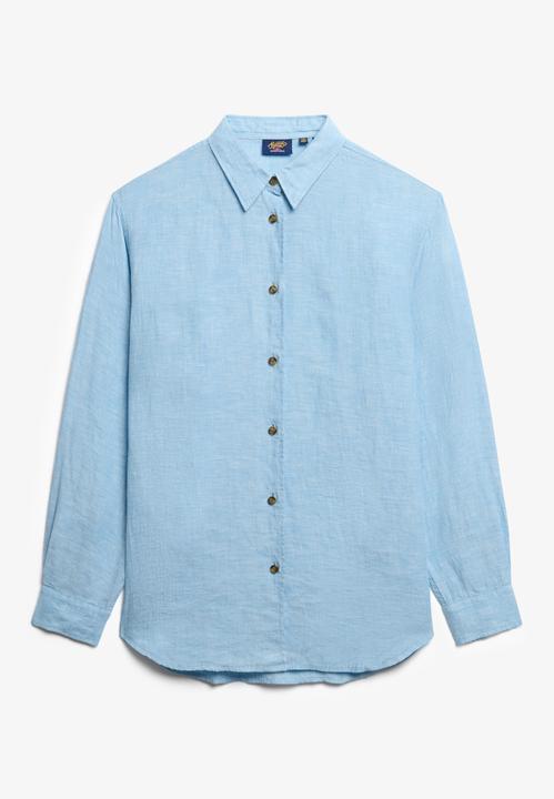 Immagine prodotto Superdry Lässiges Hemd aus Leinen im Boyfriend-Stil (XS)