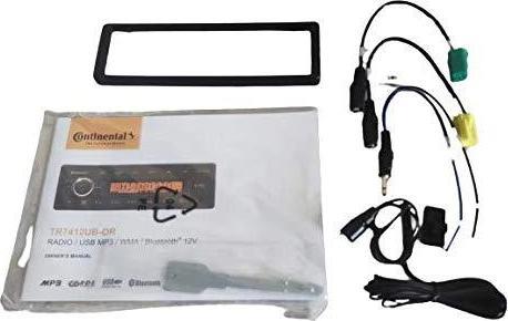 Actual product image Continental MP3 Car Radio TR7412UB-OR