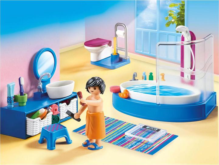 Produktbild Playmobil Badezimmer (70211, Playmobil Dollhouse)