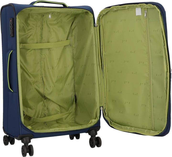 Produktbild D&N Travel Line 6704 4-Rollen Kofferset 3tlg. (208 l)