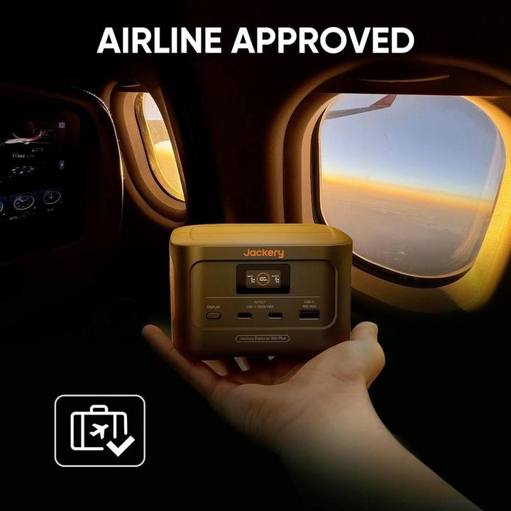 Actual product image Jackery Explorer 100 Plus (99 Wh, 0.97 kg)