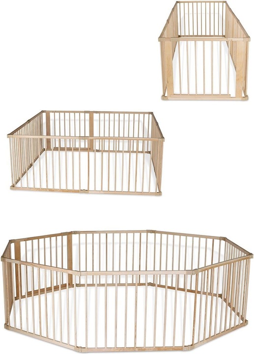 Actual product image Dibea Playpen with door (90 cm, 270 cm, Spruce)