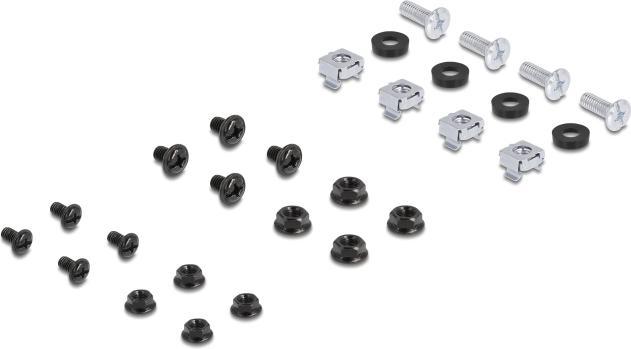 Actual product image Delock 19" Schutzschalterleiste mit Abdeckung, Kabelzugentla