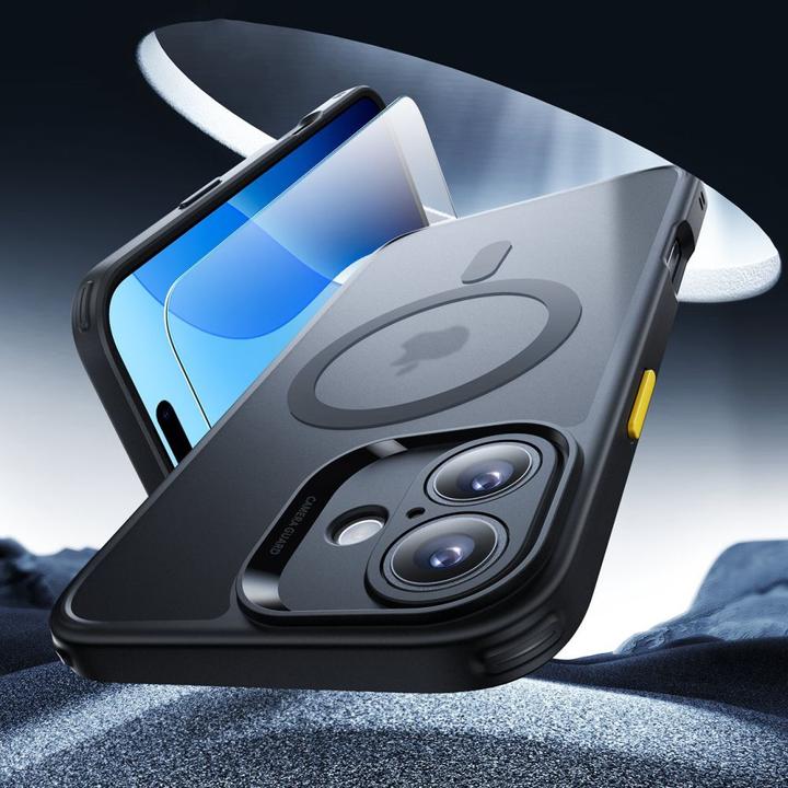 Productafbeelding ESR Etui Classic Pro Set Halolock MagSafe na iPhone 16 - czarne (Apple iPhone 16)