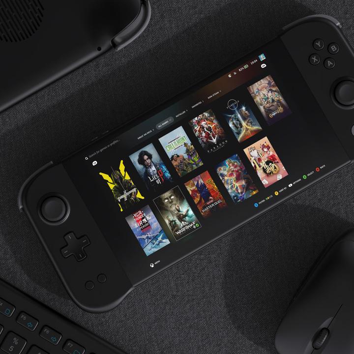 Actual product image Ayaneo NEXT Lite handheld console - AMD Ryzen 4800U, 512 GB SSD, black