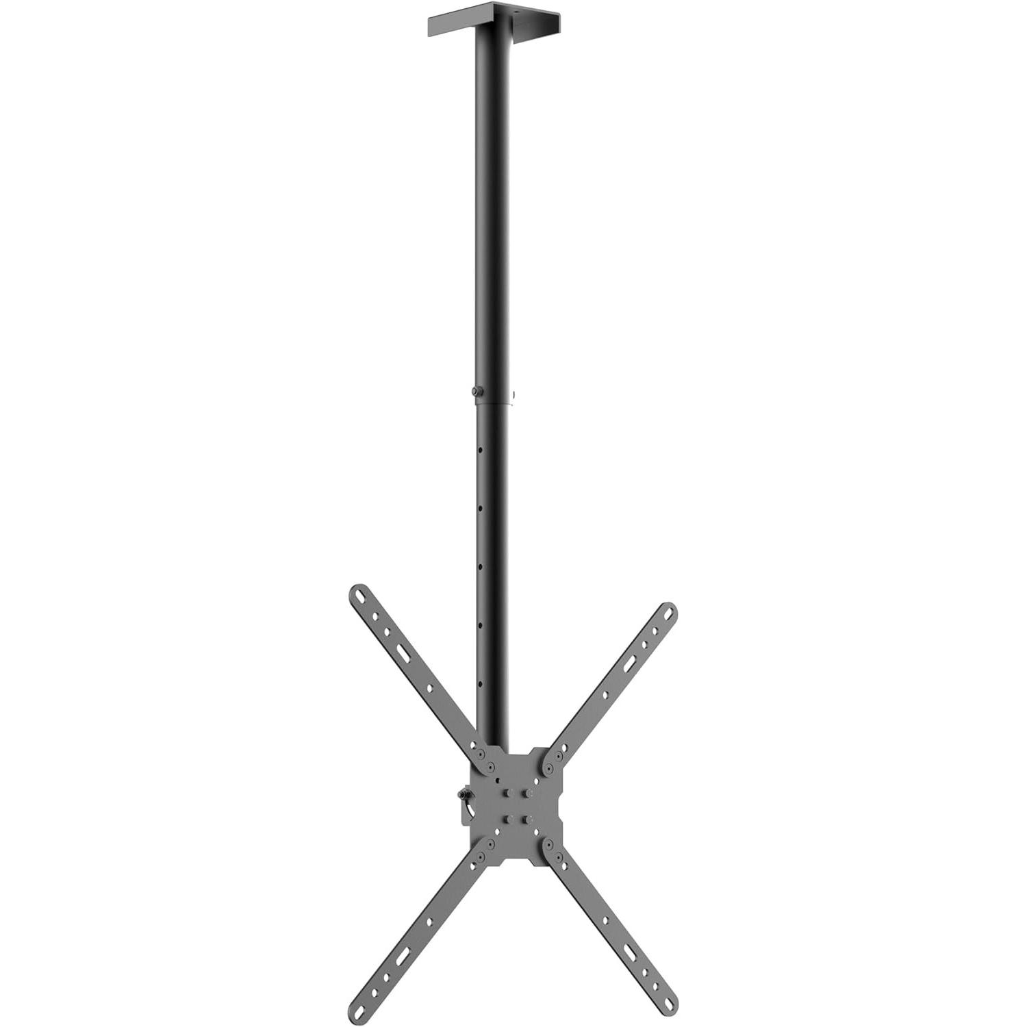 Meliconi Supporto a soffitto per TV SlimStyle 400CE per 1465 (Soffitto), Supporto per proiettore, Nero