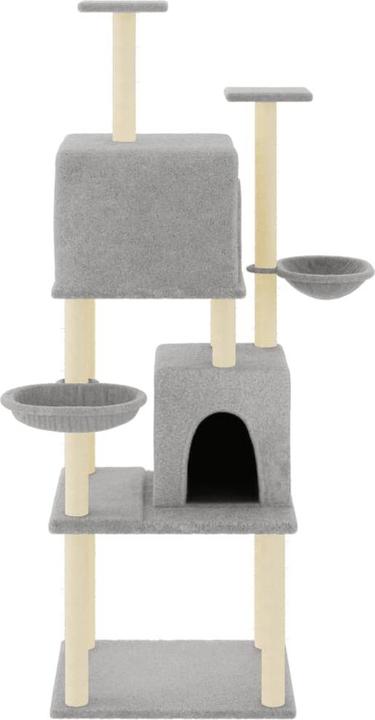 Actual product image vidaXL Kratzbaum (180 cm, Light grey)